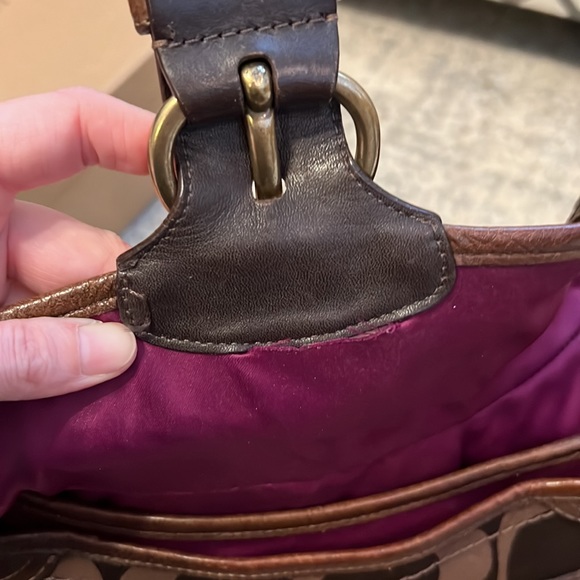 Medium brown coach authentic coach bag - Picture 8 of 12